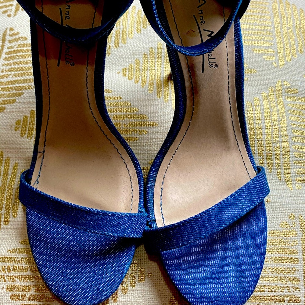 Anne Michelle Denim Sandals